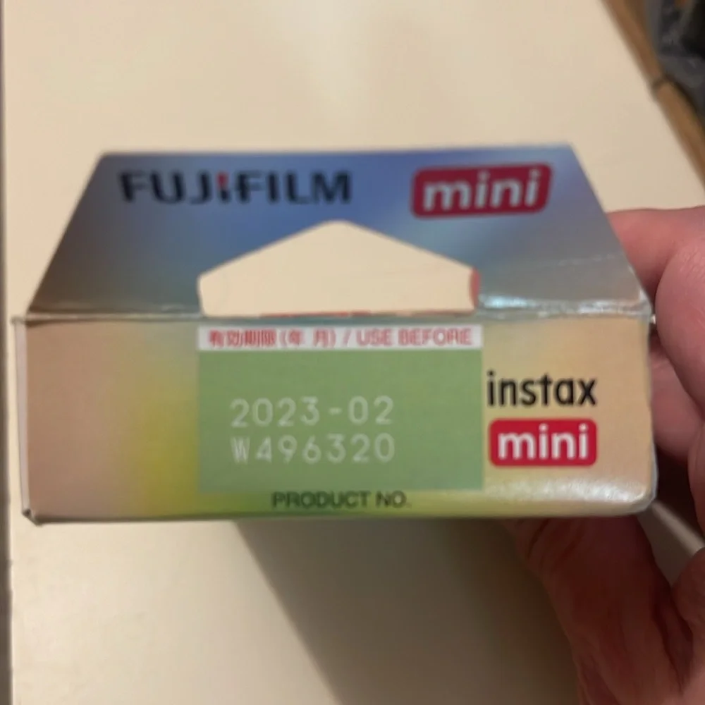 5/$25 FULIFILM instacart mini Mermaid Tail Instant Film BNIB